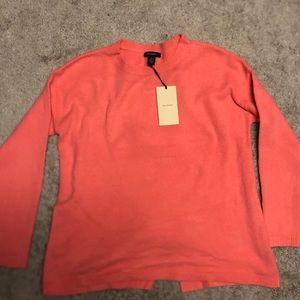 Halogen pink sweater petite